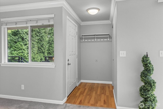 10831 NE 147th Ln Unit R202, Bothell, WA 98011 - entryway with crown molding and wood finished floors