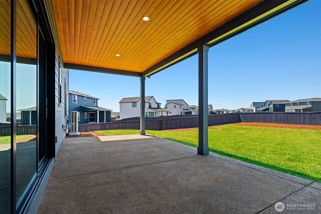 382 W Fir Loop, Washougal, WA 98671 - fenced backyard with a residential view and a patio area