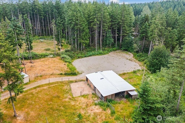 4960 SW Daisy St, Port Orchard, WA 98367 - aerial view of property and surrounding area featuring a forest