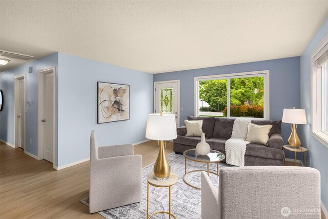 15484 174th Ave SE, Monroe, WA 98272 - living area with light wood-style floors and plenty of natural light