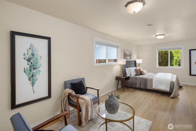 15484 174th Ave SE, Monroe, WA 98272 - bedroom featuring baseboards and wood finished floors