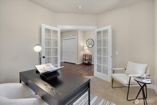 6555 125th Ave NE, Kirkland, WA 98033 - office space with french doors and carpet
