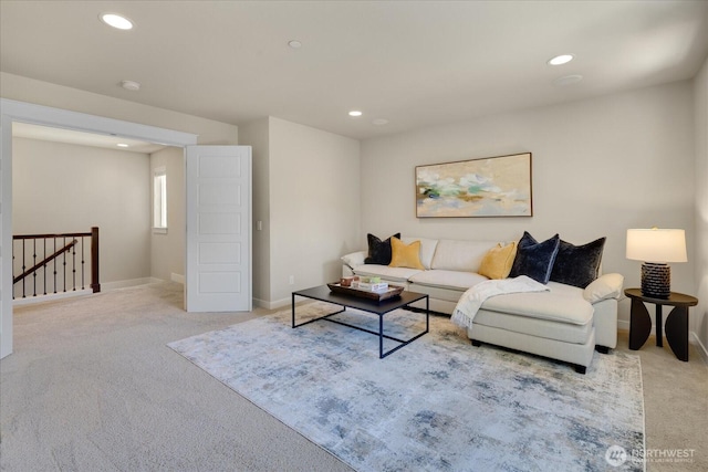 6555 125th Ave NE, Kirkland, WA 98033 - living area with light colored carpet and recessed lighting