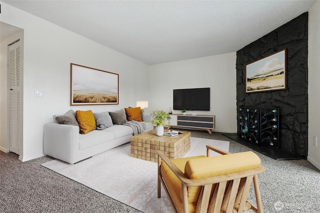 615 75th St SE Unit C43, Everett, WA 98203 - living area featuring carpet flooring and baseboards