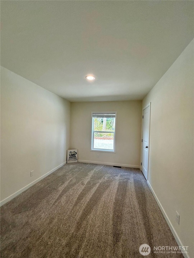 40 E Skywater Pl, Shelton, WA 98584 - carpeted empty room with baseboards and recessed lighting