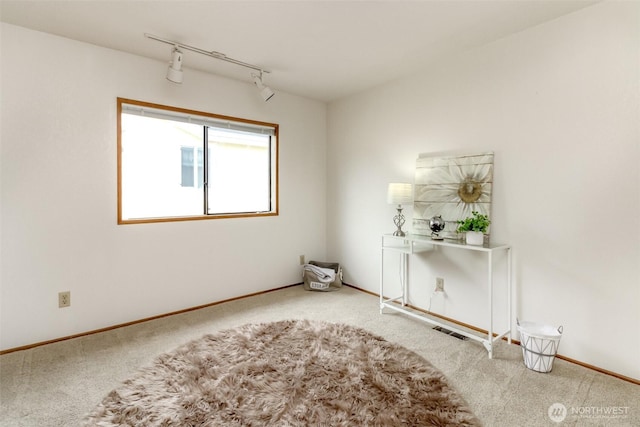 37301 28th Ave S Unit 34, Federal Way, WA 98003 - carpeted spare room with baseboards and track lighting