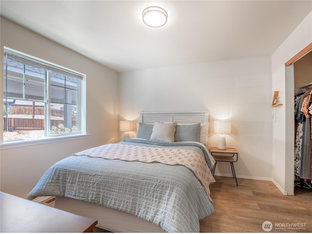 2135 Roper Ln, Wenatchee, WA 98801 - bedroom featuring wood finished floors and a closet