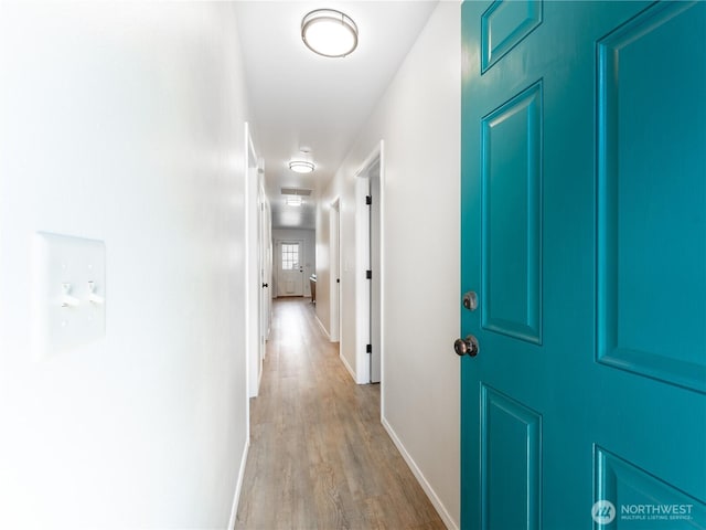 2135 Roper Ln, Wenatchee, WA 98801 - hall with wood finished floors and baseboards