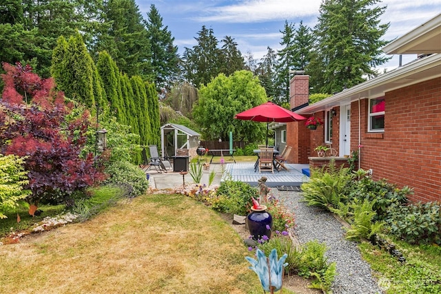 7923 220th St SW, Edmonds, WA 98026 - view of yard with a gazebo