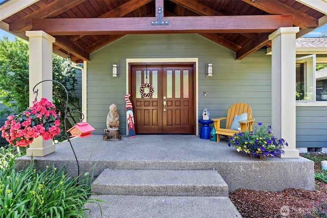 931 SW Moose Hill Ct, Port Orchard, WA 98367 - property entrance with covered porch