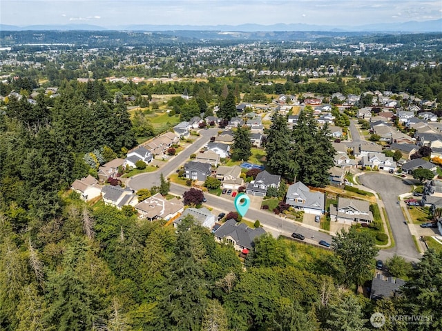 8206 66th Avenue Ct E, Puyallup, WA 98371 - aerial view of property's location featuring nearby suburban area