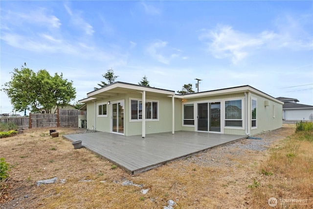 4126 Matia Dr, Ferndale, WA 98248 - rear view of property with a deck