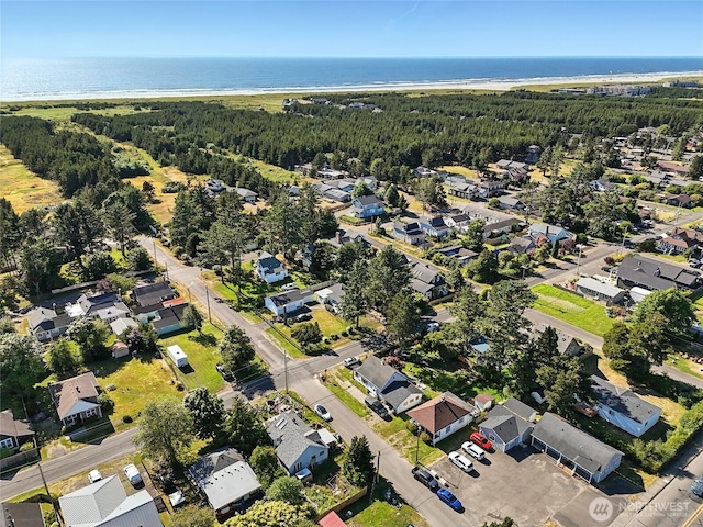 1205 49th St, Seaview, WA 98644 - aerial view of property and surrounding area featuring nearby suburban area