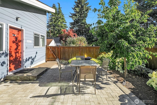 13316 30th Ave NE, Seattle, WA 98125 - view of patio / terrace featuring outdoor dining area