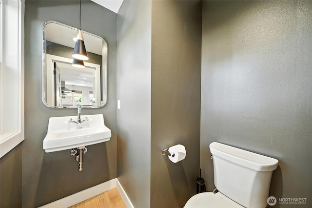 533 Craig St, Walla Walla, WA 99362 - bathroom with a sink and wood finished floors
