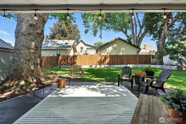 533 Craig St, Walla Walla, WA 99362 - wooden deck with a fenced backyard