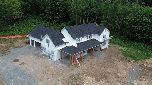 40440 306th Ave SE, Enumclaw, WA 98022 - view from above of property with a heavily wooded area