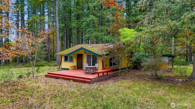 44111 SE Mt Si Rd, North Bend, WA 98045 - view of outdoor structure with a forest view