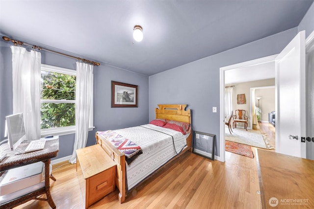 105 Shuksan St, Everson, WA 98247 - bedroom with light wood-type flooring and baseboards