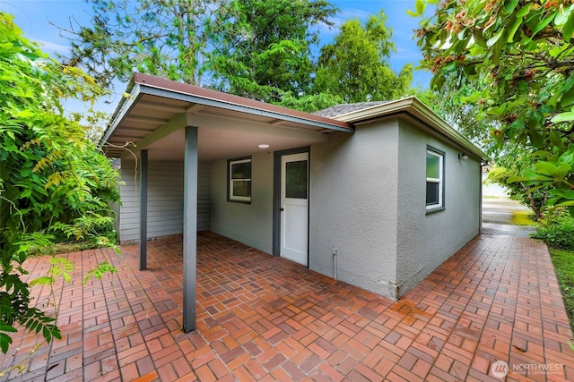 105 Shuksan St, Everson, WA 98247 - view of home's exterior featuring stucco siding