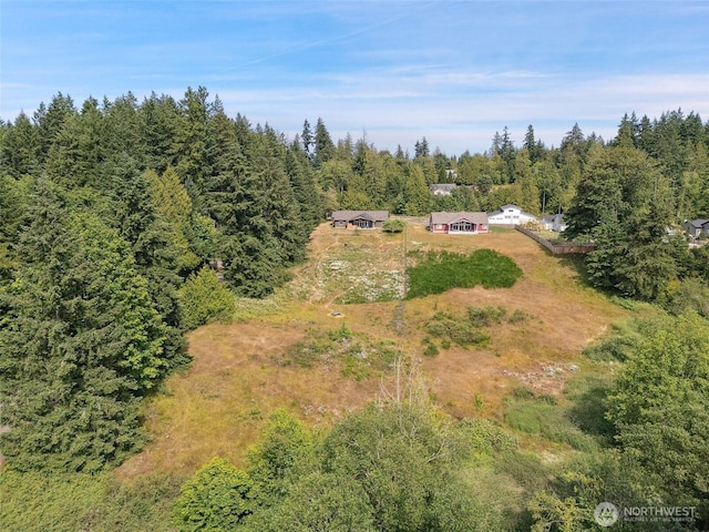 1738 Lilypad Pl E, Port Orchard, WA 98366 - aerial view of property and surrounding area with a forest
