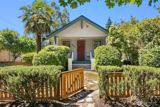 4521 47th Ave SW, Seattle, WA 98116 - view of front of property with a porch
