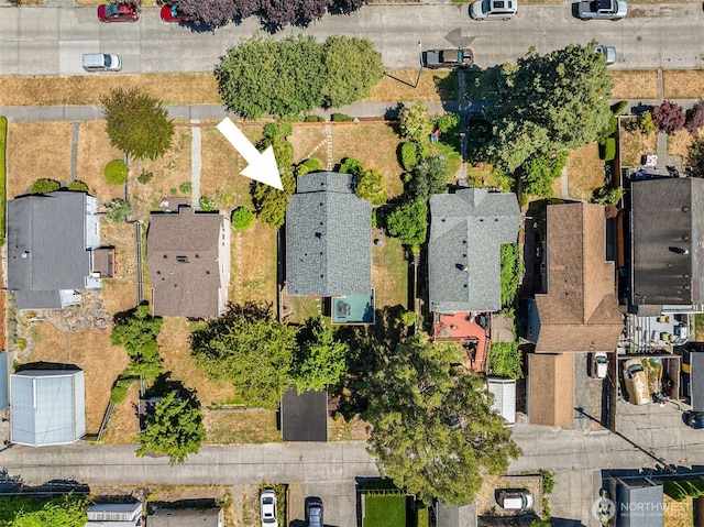4521 47th Ave SW, Seattle, WA 98116 - aerial overview of property's location