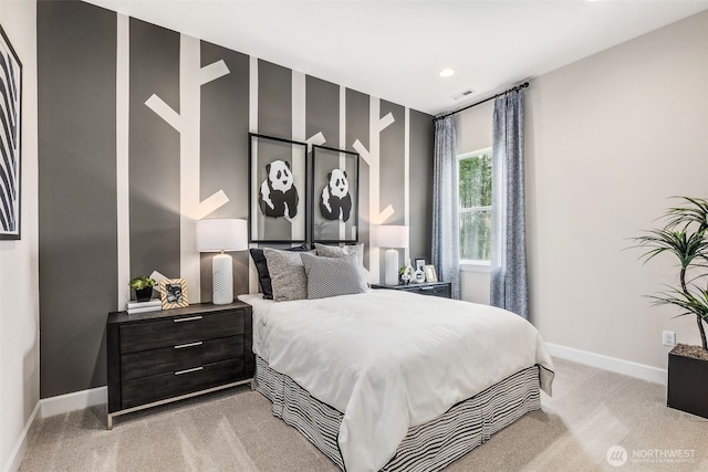 10527 134th Ave NE Unit 103, Lake Stevens, WA 98258 - carpeted bedroom featuring baseboards and recessed lighting