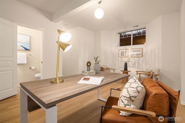 2840 139th Ave SE Unit 16, Bellevue, WA 98005 - office featuring wood finished floors