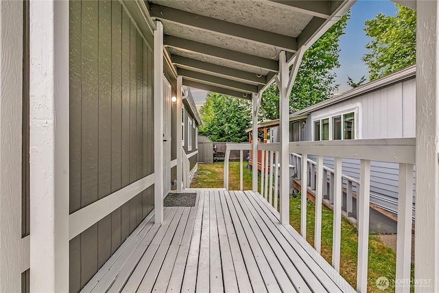 22111 108th Ave SE Unit 5, Kent, WA 98031 - deck featuring a fenced backyard