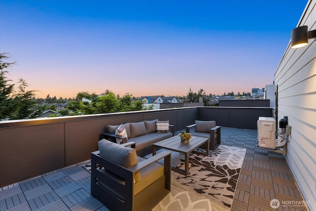 2419 NW 57th Unit B, Seattle, WA 98107 - patio / terrace featuring outdoor lounge area