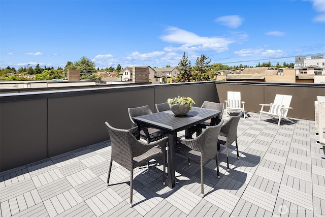 2419 NW 57th Unit B, Seattle, WA 98107 - view of patio featuring outdoor dining area