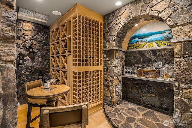 678 Primrose Ln, Friday Harbor, WA 98250 - wine area with recessed lighting