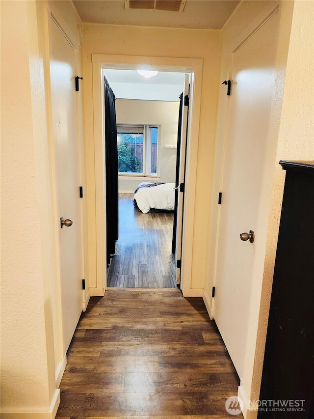 15627 SE 263rd Pl, Covington, WA 98042 - corridor with dark wood-style floors