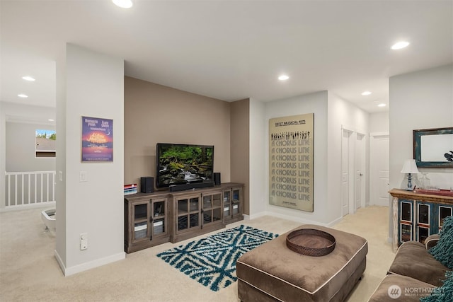 19501 58th Ave SE, Bothell, WA 98012 - living room with carpet flooring and recessed lighting