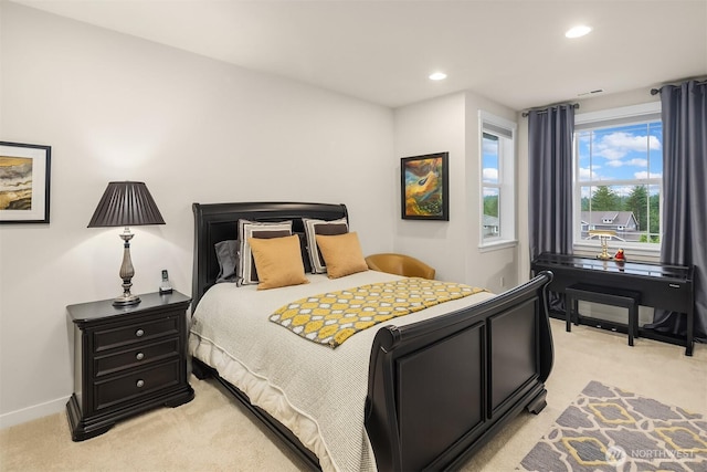 19501 58th Ave SE, Bothell, WA 98012 - bedroom with light colored carpet and recessed lighting