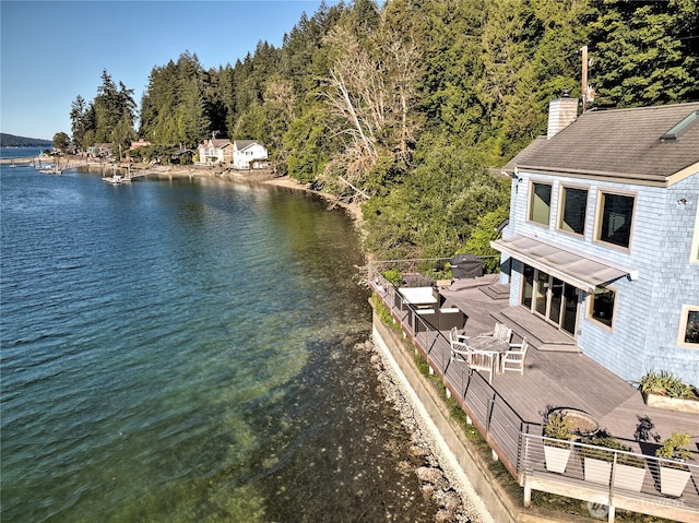 11261 E State Route 106, Union, WA 98592 - water view featuring a forest