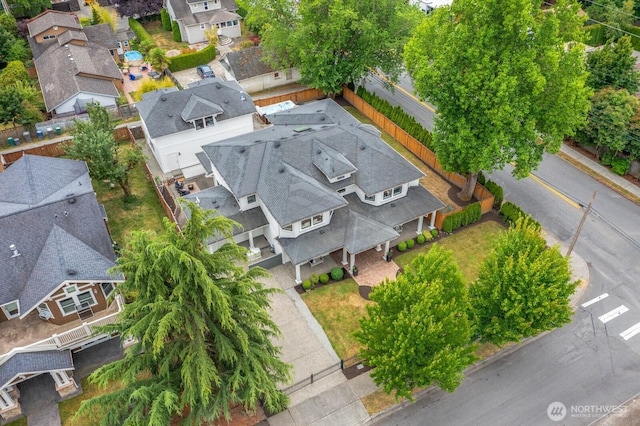 603 9th Ave, Kirkland, WA 98033 - aerial perspective of suburban area