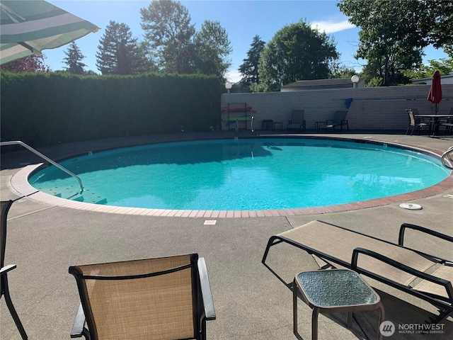 3611 I St NE Unit 291, Auburn, WA 98002 - view of pool featuring a patio area