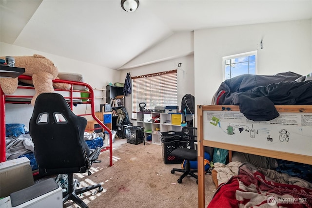 701 Stratford Pl, Sultan, WA 98294 - carpeted home office featuring healthy amount of natural light and vaulted ceiling