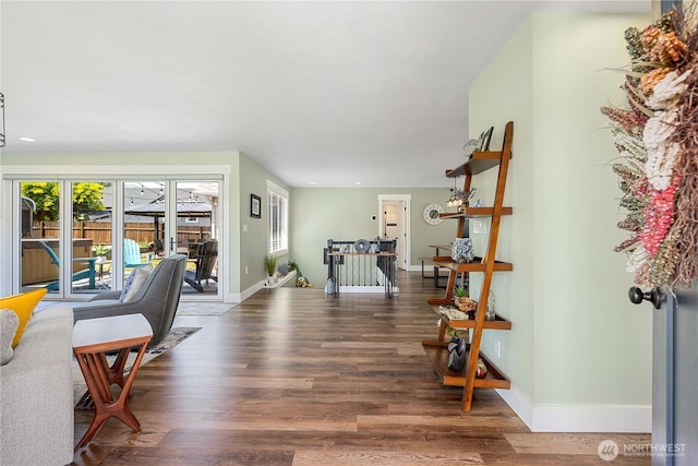 214 S Bradley St, Chelan, WA 98816 - living room with wood finished floors and recessed lighting
