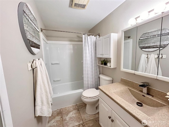 1221 E 63rd St, Tacoma, WA 98404 - full bathroom with vanity and shower / bathtub combination with curtain