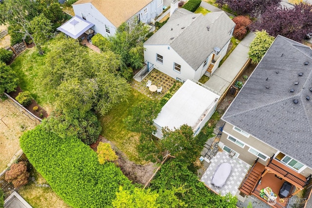 1327 N 79th St, Seattle, WA 98103 - aerial view of property and surrounding area