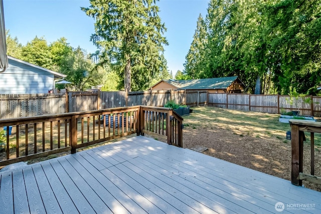 7601 Greenridge Loop SW, Olympia, WA 98512 - deck featuring a fenced backyard