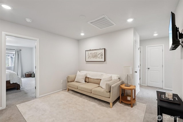 1423 Cascade St, Sultan, WA 98294 - living area featuring light carpet and recessed lighting