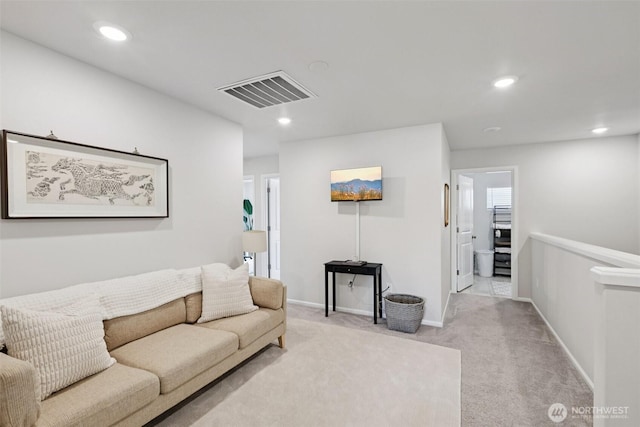 1423 Cascade St, Sultan, WA 98294 - living room with light colored carpet and recessed lighting