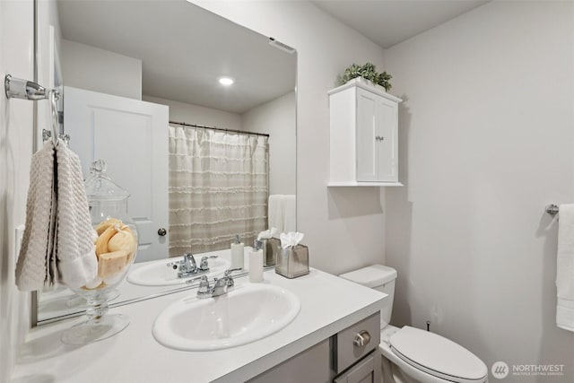 1423 Cascade St, Sultan, WA 98294 - bathroom featuring vanity and a shower with curtain