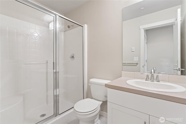 4239 NE 3rd Ln, Renton, WA 98059 - full bathroom with a shower stall and vanity