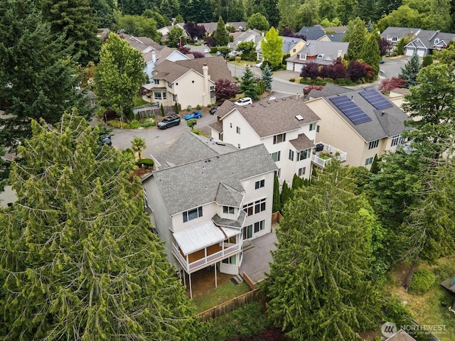 14691 NE 16th St, Bellevue, WA 98007 - aerial perspective of suburban area