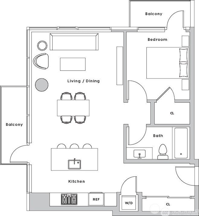 10232 NE 10th St Unit 301, Bellevue, WA 98004 - photo 3